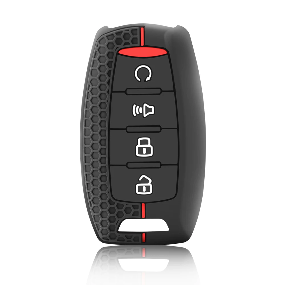 Silicone Remote Car Key Case Cover For Haval H6 2022 Poer H9 H1 H4 H7 H9 F5 F7 H2S Great Wall Poer Poer GWM Accessories Keychain