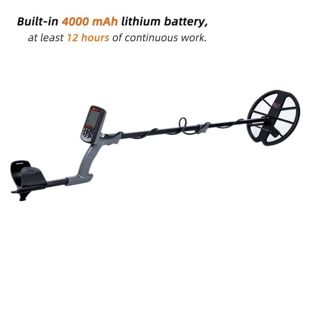 Rechargeable B75 Gold Hunter Fully Waterproof Underground Search Gold Metal Detector