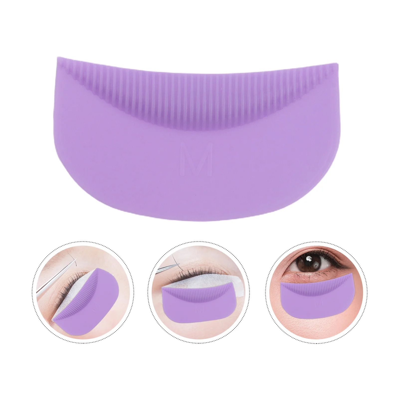 

Reusable Silicone Eyelash Perm Pads Lift Rods Soft Lash Extension Shields Durable Comfort Curling Eye Patches