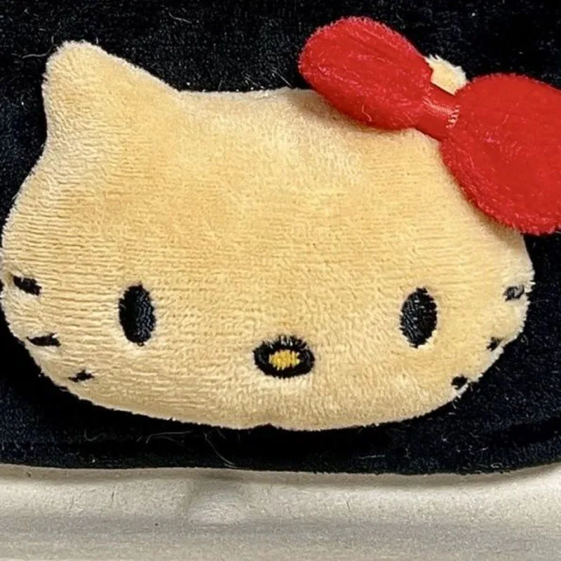 Sanrio Olá Kitty fone de ouvido, 3D Doll Coin Purses, Pingente, Kawaii, Pelúcia, Fofos, Tema havaiano, Desenhos animados, Anime, Presentes de aniversário, Meninas