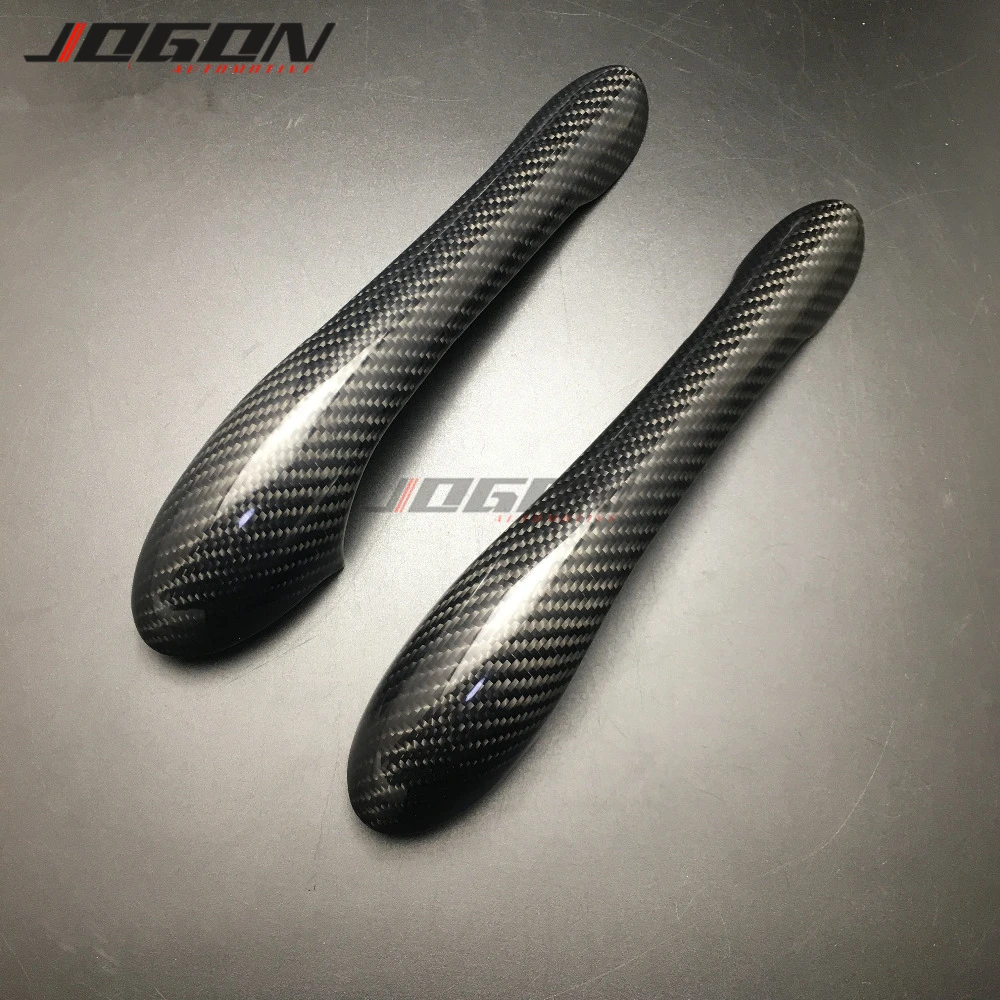 Dry Carbon Fiber Car Door Handle Cover Trim For Maserati GranTurismo S MC GT GC GTS Coupe 2 Doors 2008 2009 2010 2012 2013-2017