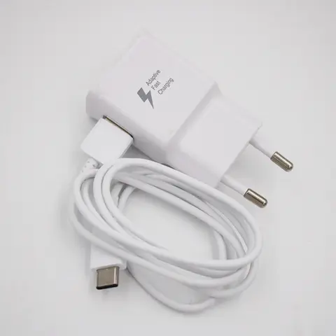Samsung Galaxy A12 A13 A14 A23 F42 M14 cargador rápido 15W UE adaptador de corriente de pared 1,2 M Cable tipo C para Galaxy A03S M32 A32 M13 A15