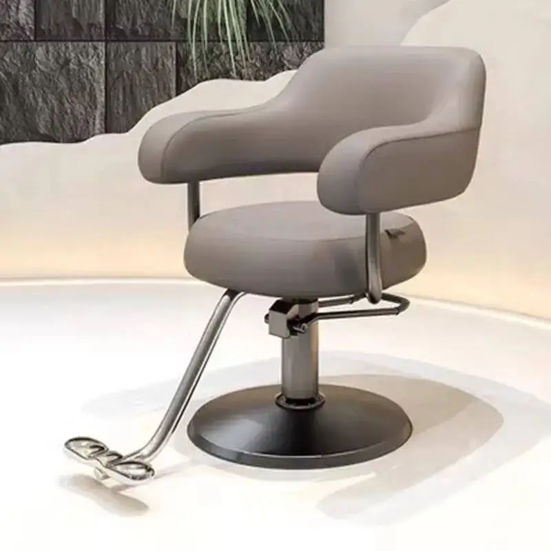

Stylist Swivel Barber Chair Pedicure Vintage Rotating Hairdressing Chair Professional Sedia Girevole Salon Furniture MQ50BC