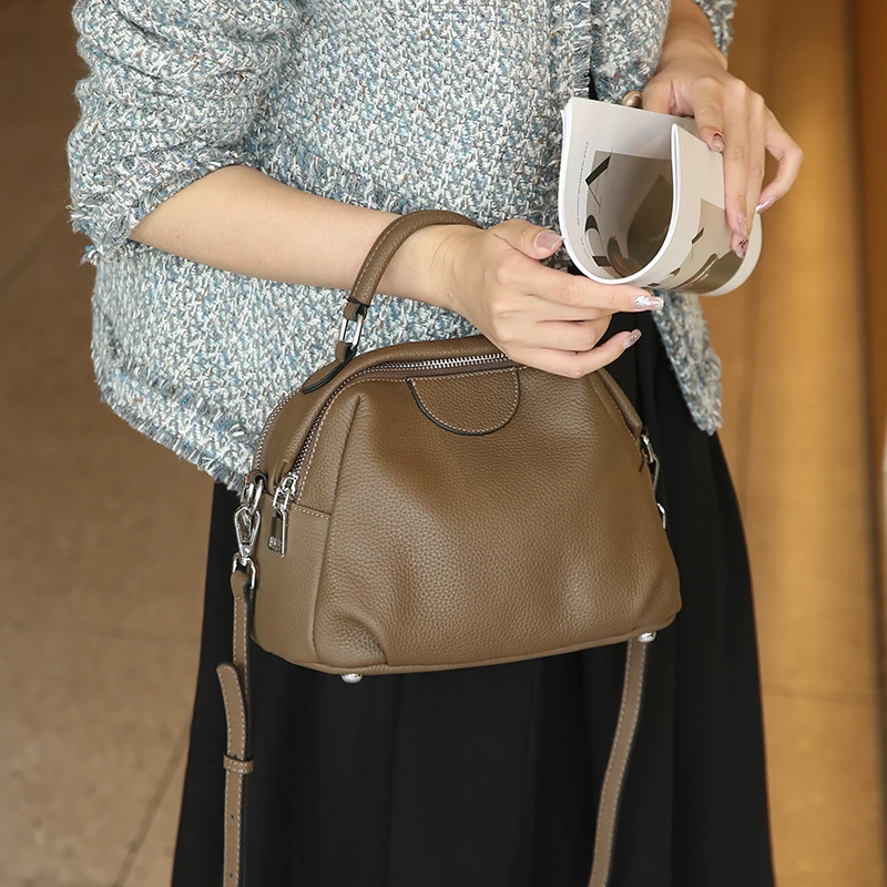 

Женская прочная сумка через плечо из коровьей кожи, женские роскошные дизайнерские сумки из воловьей кожи, женские повседневные дорожные сумки в стиле ретро, женские сумки