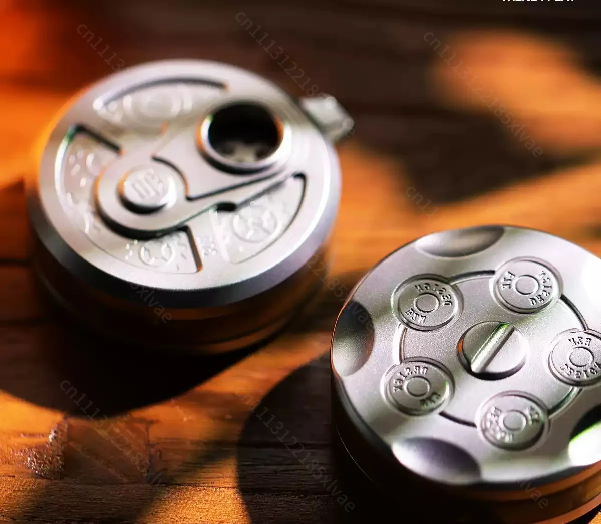 For Rotating Ratchet Coin Slider Fidget Toy EDC Stress Relief Finger Pusher Creative Gift for Adults & Kids