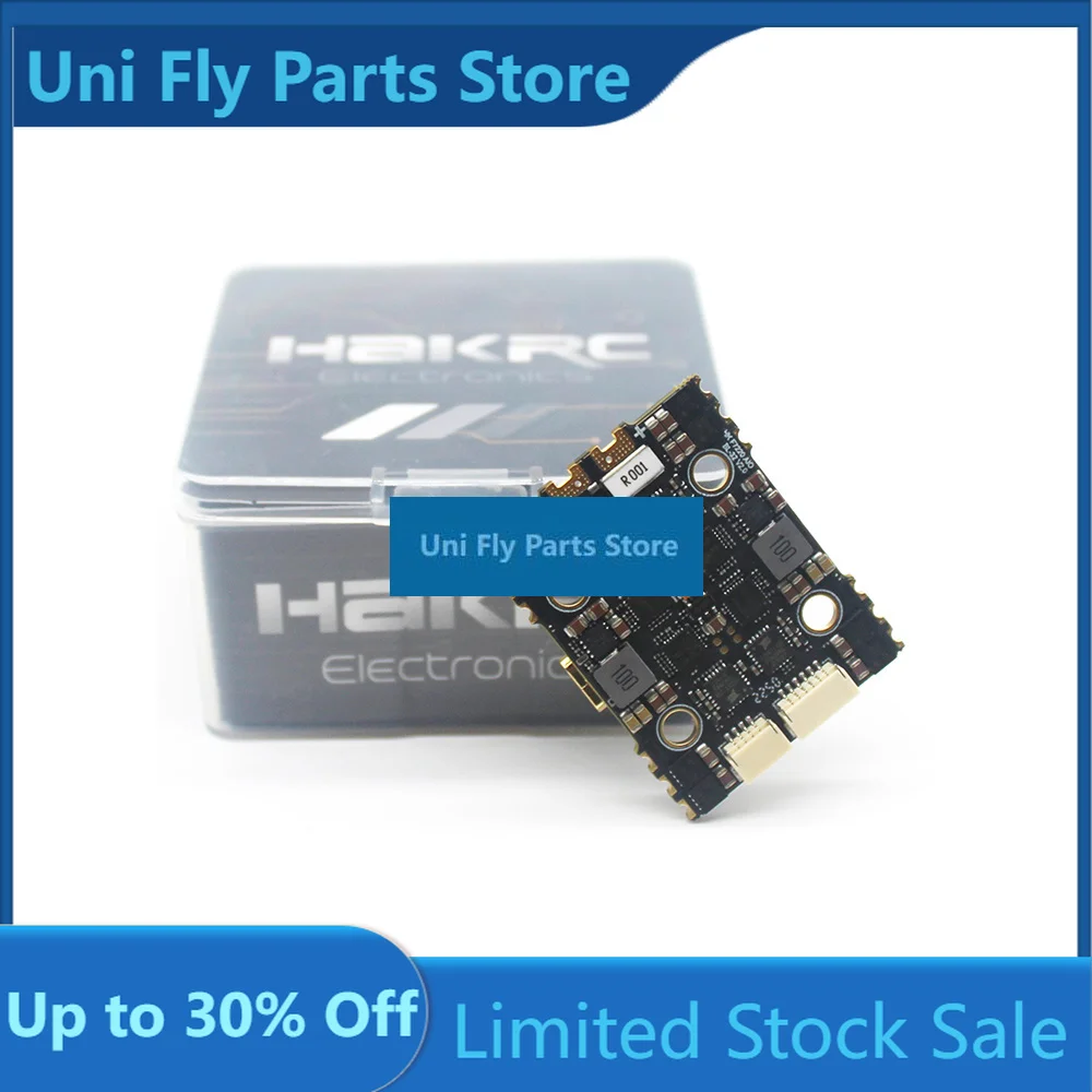 UniFlyHAKRC F7220D Flight Controller 32Bit 40A / 50A 4in1 ESC Double BEC OSD 2-6S For RC FPV Freestyle Toothpick Cinewhoop D