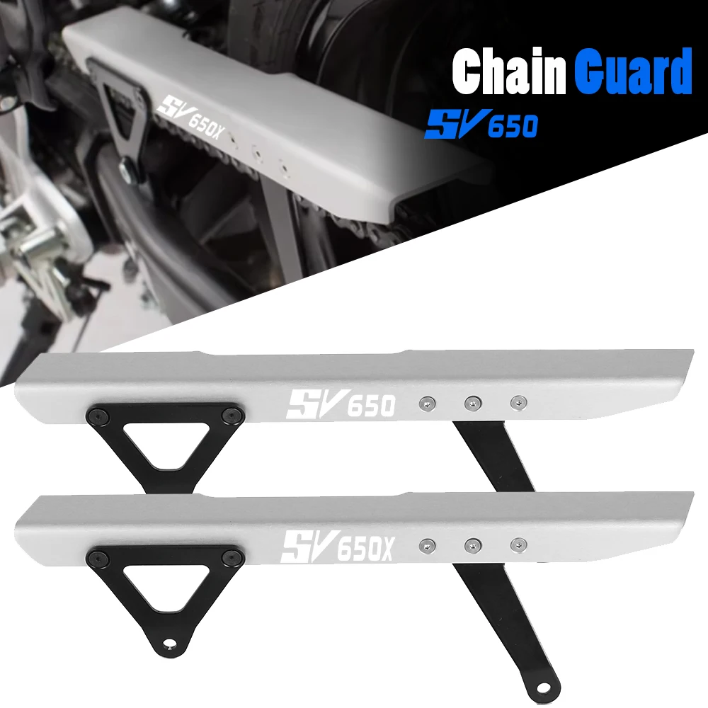 دراجة نارية CNC الإطار حامي سلسلة الحرس لسوزوكي SV650 ABS 2015-2021 الحرس مقاومة للخدش حماية SV 650 SV650X