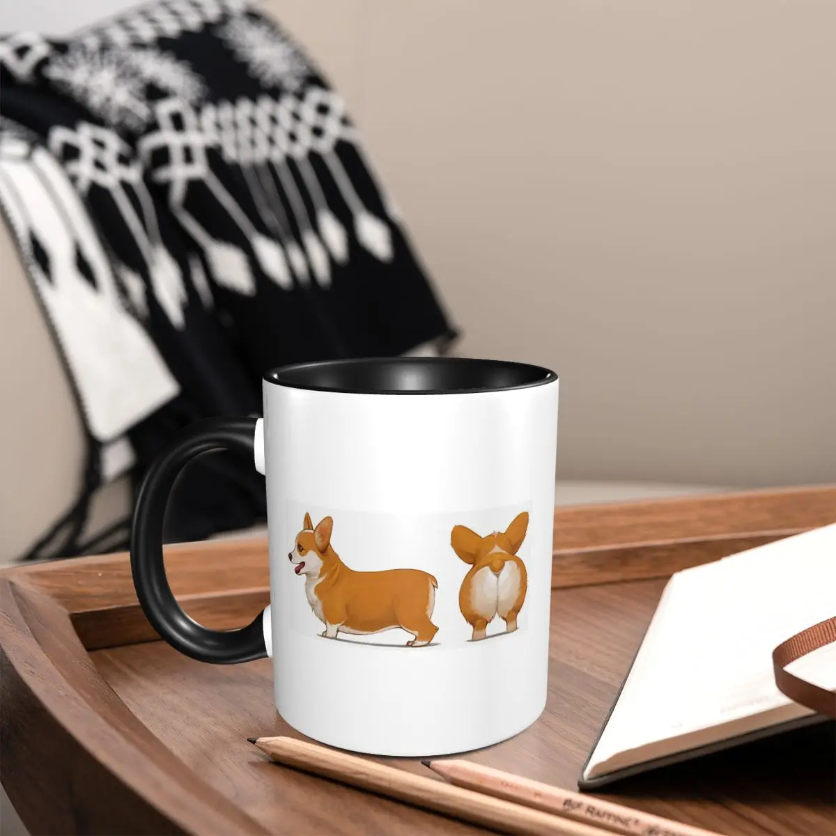 

I Like My Corgi Dogs Anime Mug Funny Ceramic Coffee Cups Tea Mugs Milk Cup Drinkware Gift for Friends