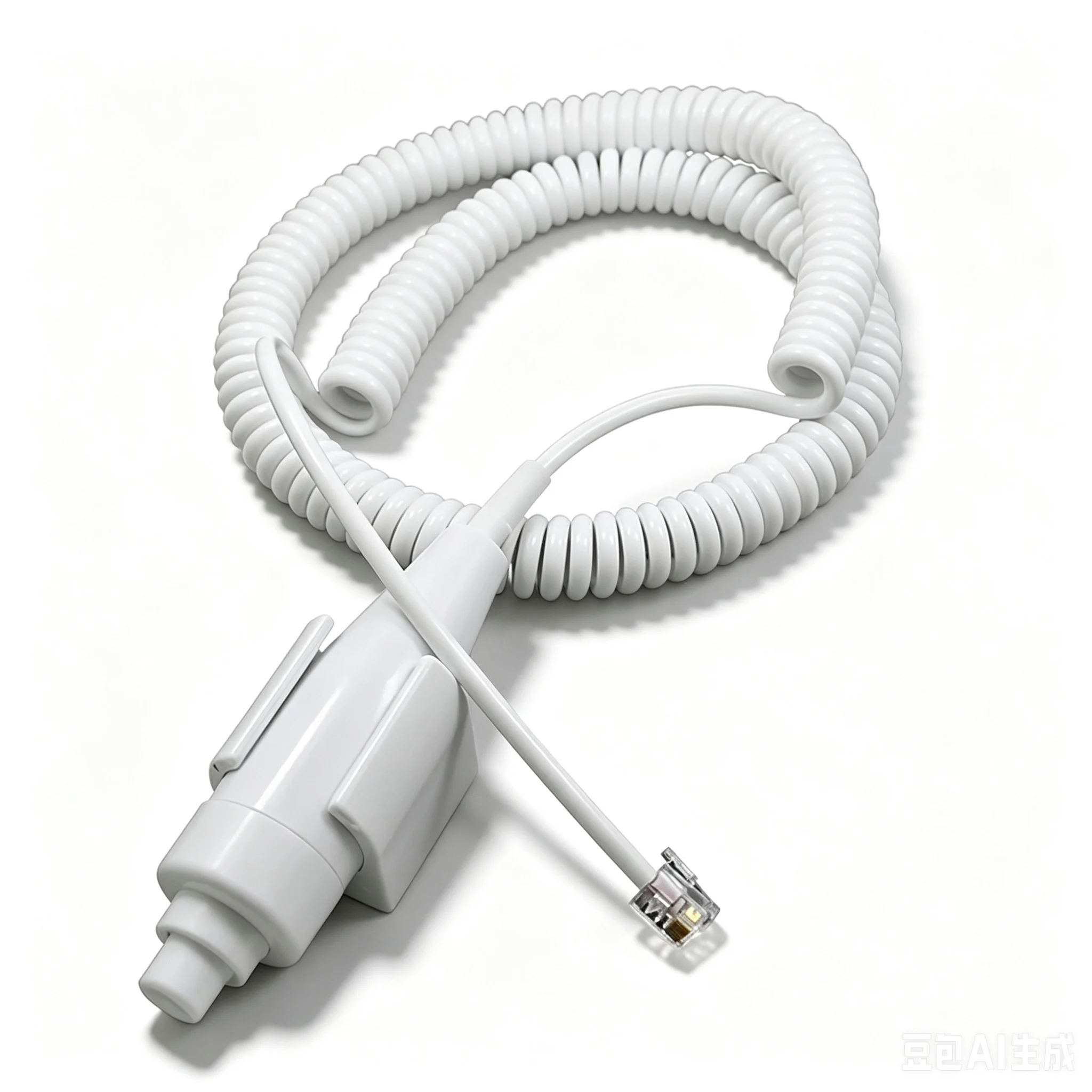 3 Meters 4 Core Exposure Handbrake Switch Wire Crystal Connector For X-Ray Equipment Replacement Parts
