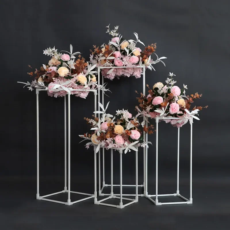 

Wedding props wrought iron geometric road guide frame golden frame flower frame decoration wedding floral arrangement