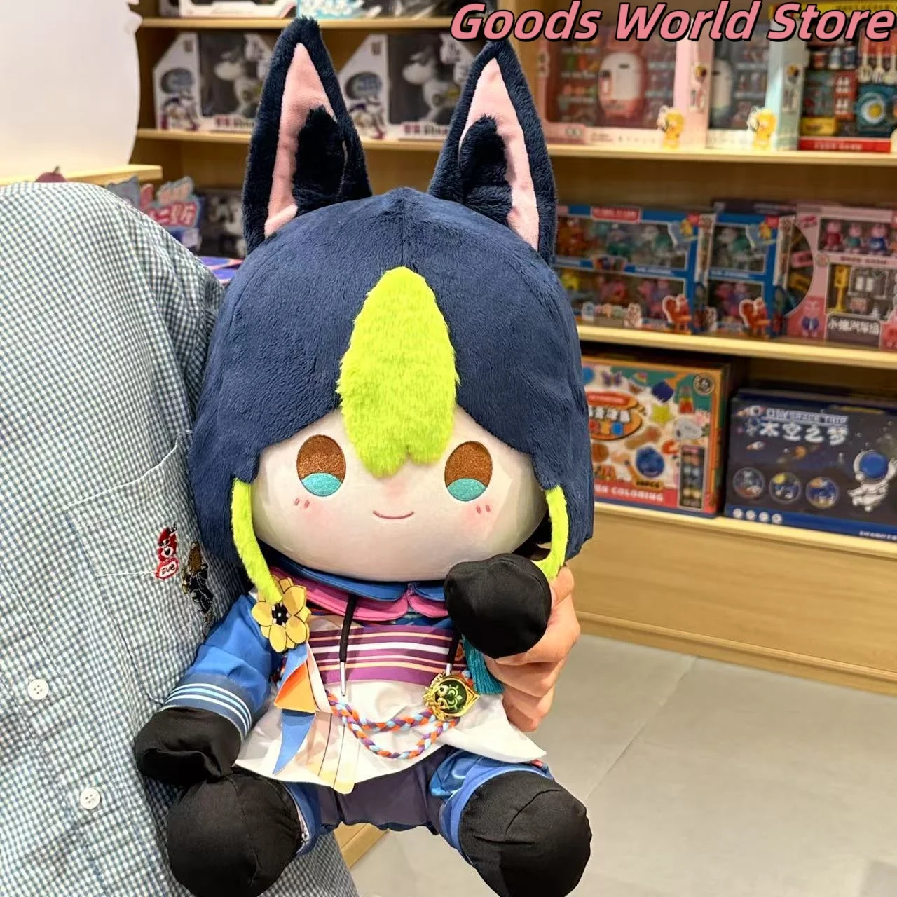 

Tignari Подушка модель орнамент украшение Mihoyo Game Genshin Impact Tignari Косплей Костюм Аниме Фигурка Модель Подарок на Хэллоуин