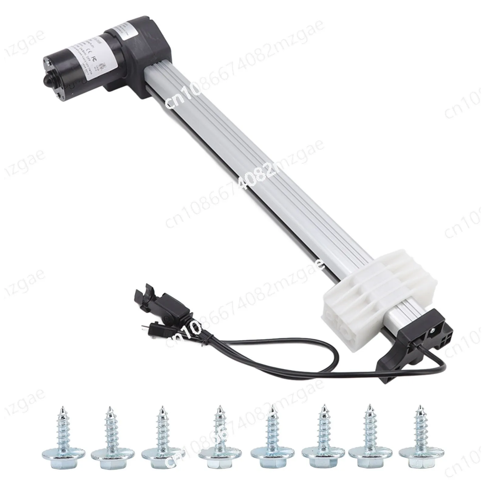 

Motor 333MM stroke electric push rod flat push line, telescopic rod lifter DC motor push rod