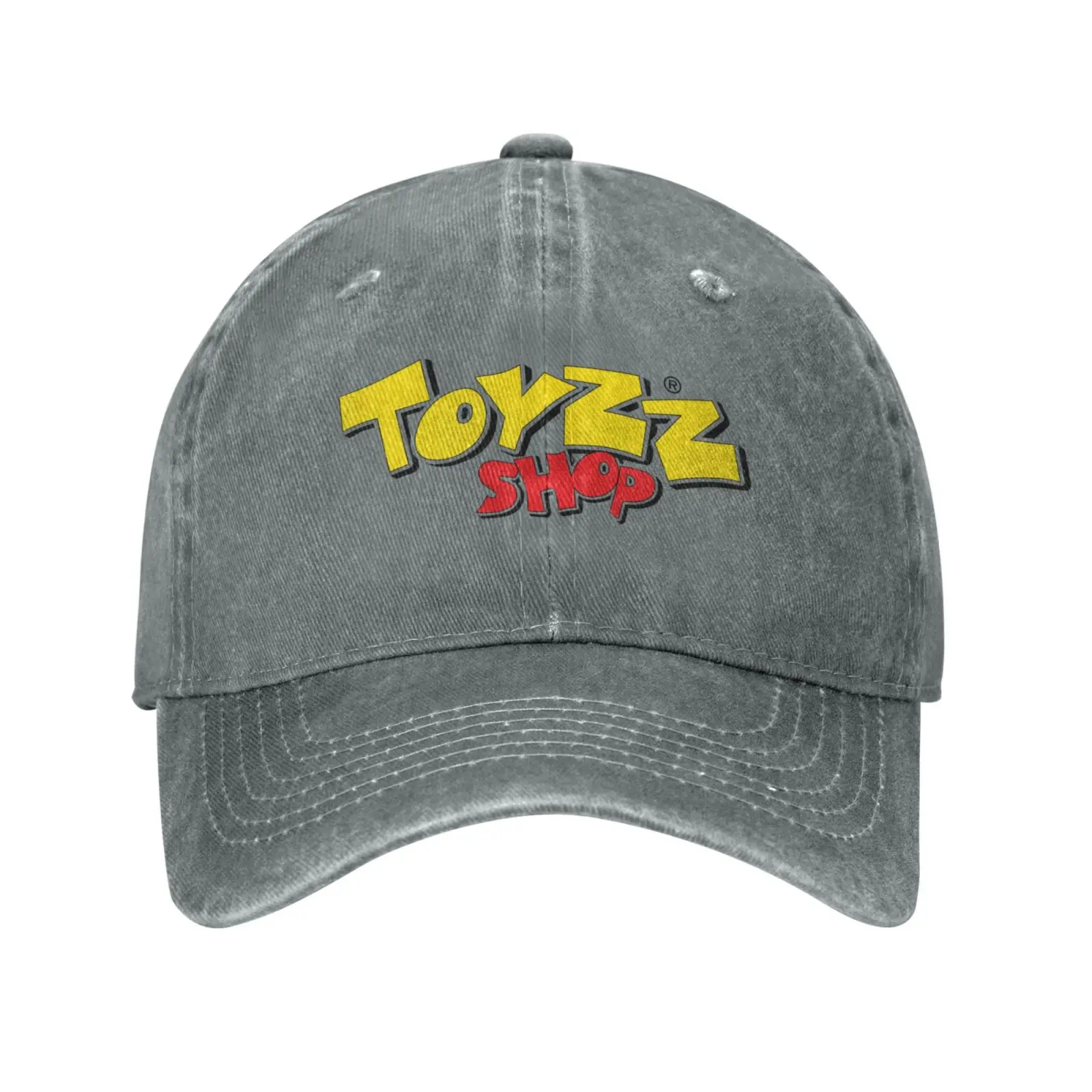 Casquette en denim avec logo de la boutique Toyzz, chapeau de baseball, qualité