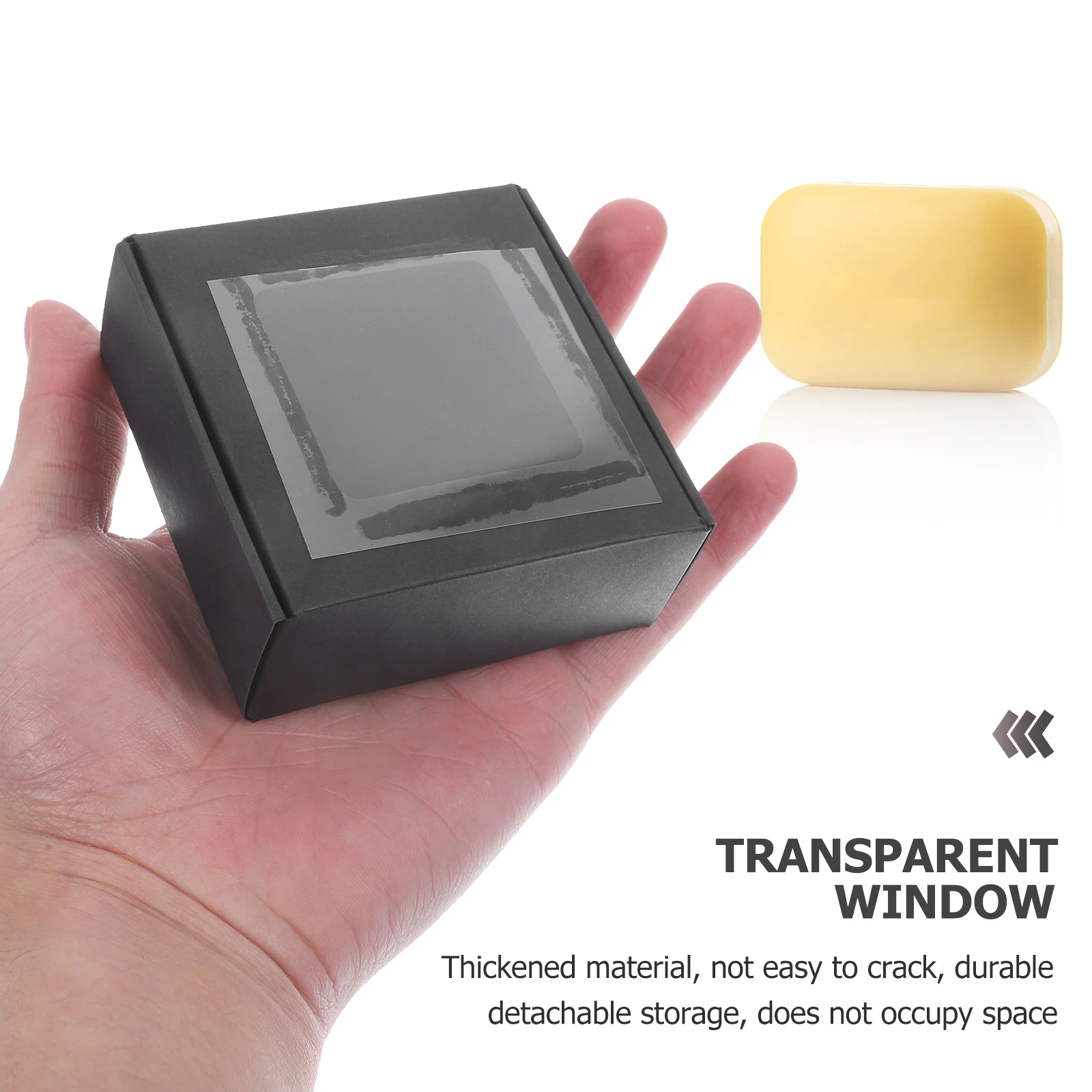 

20pcs Gifts Packing Box Soap Wrapping Boxes Storage Plastic Jewelry ganizer Durable Display Case Portable Gift