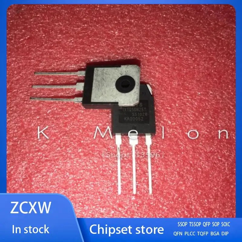 10PCS/LOT  IXTQ50N25T IXTQ50N28T IXTQ50N20P IXTQ42N25P TO-3P 50A 250V