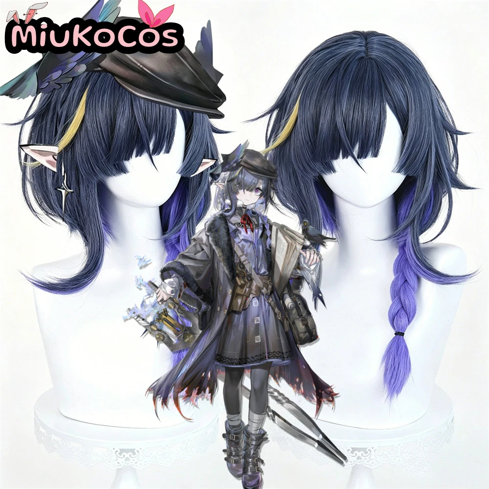 IN STOCK Ukusik Cosplay Wig MiukoCosplay Game Arknights Cosplay