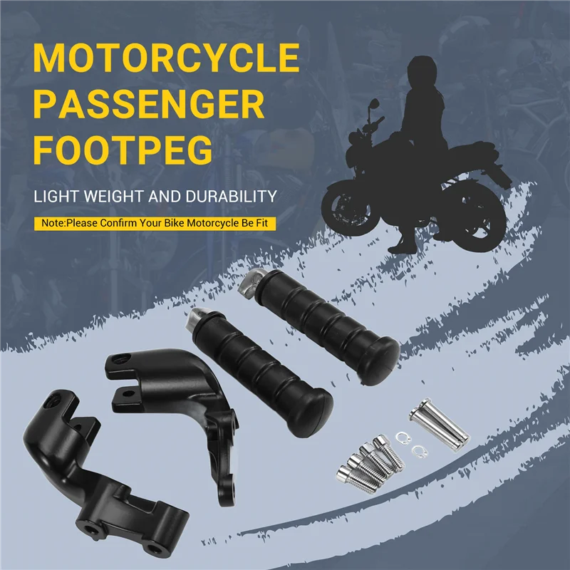 

Authentic Motorcycle Passenger Footpeg Footrest Mounting Bracket For Indian Scout Sixty 2016-2024 Scout Bobber 2019-2024