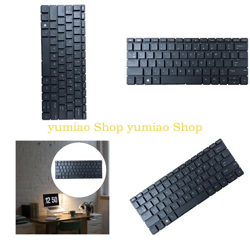 

587B для ноутбука 430 435 серии HSN-Q14C Сменная английская клавиатура