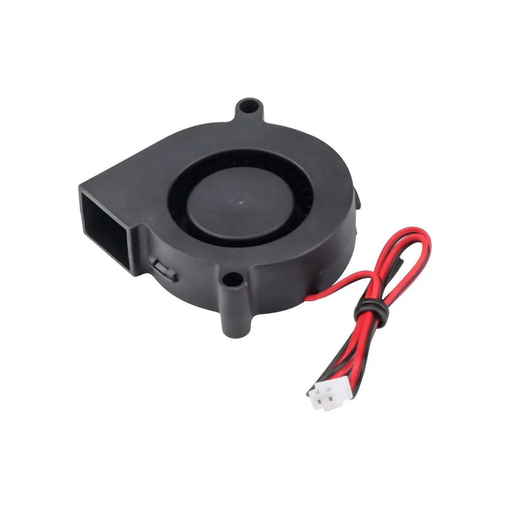 DC5015 5V 12V 24V Cooling Turbo Fan Brushless 3D Printer Parts For Extruder DC Cooler Blower Part Black Plastic Fans