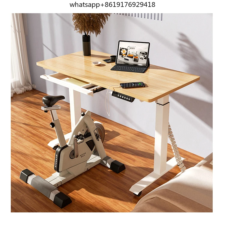 المحرك الخطي الكهربائي مكتب وحدات الارتفاع قابل للتعديل الجدول الدائمة مكتب محرك واحد إطار مكتب الكمبيوتر #2