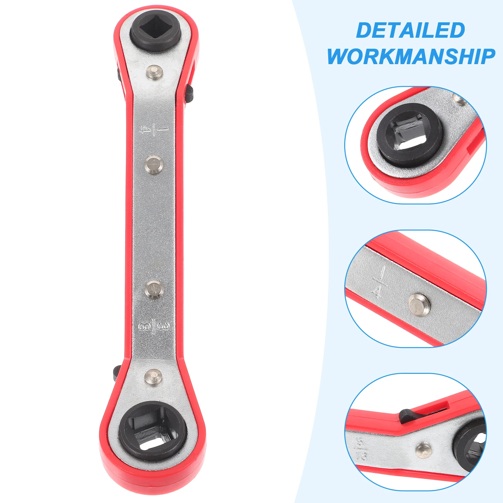 

Reversible Ratchet Tool Wrench for Air Conditioning Refrigeration Repair Mini Wrench