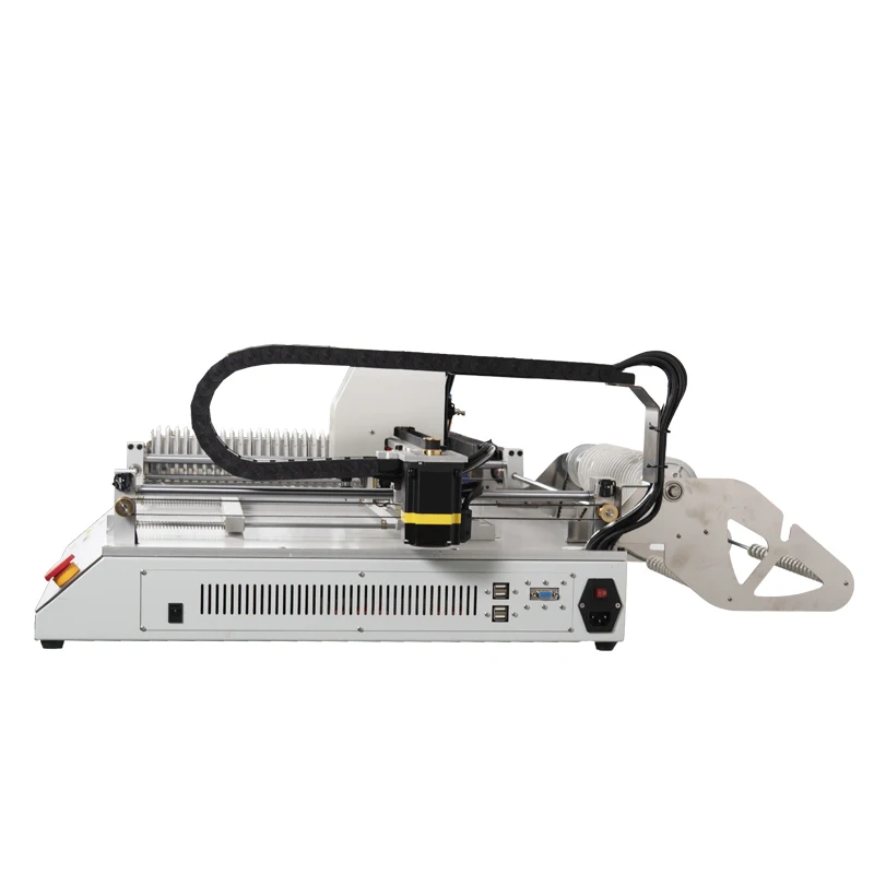 Stock in Russia LED Strip Production Line PCB Manufacturing Equipment SMT802B-S with Highly Reliable Cameras Assembly Machine
