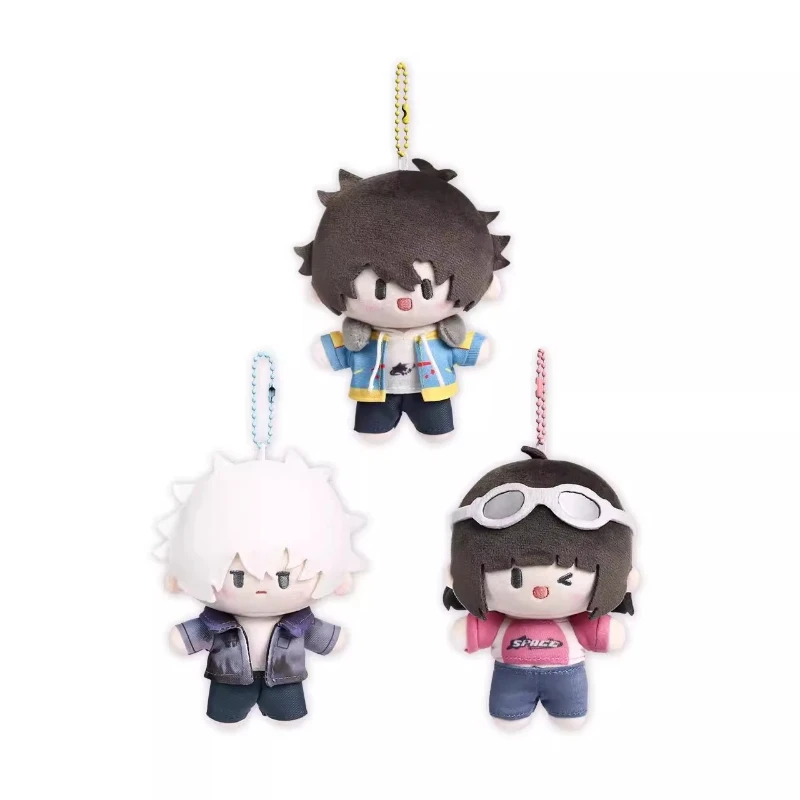 12cm Retro Hot Link Click Plush Doll Cheng Xiaoshi Lu Guang Qiao Ling Cosplay Stuffed Toy Gift for Fans Girls