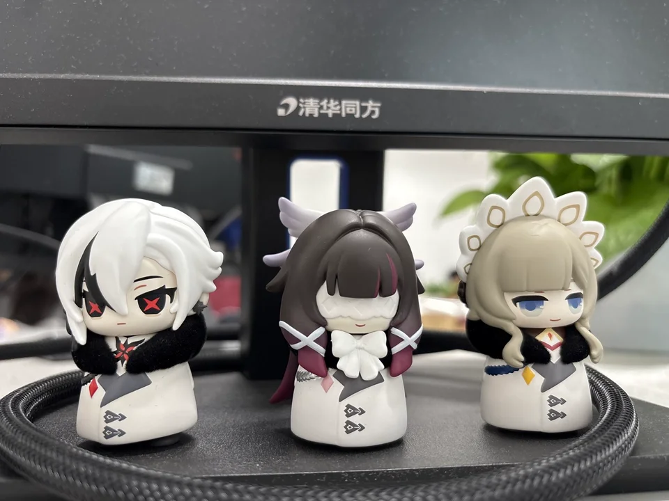 Genshin Impact Auf Lager Fatui Harbinger Serie Blind Box Kawaii Trendige Q-Version Anime-Figuren-Sammlung Desktop-Überraschungsgeschenk – Detail 4