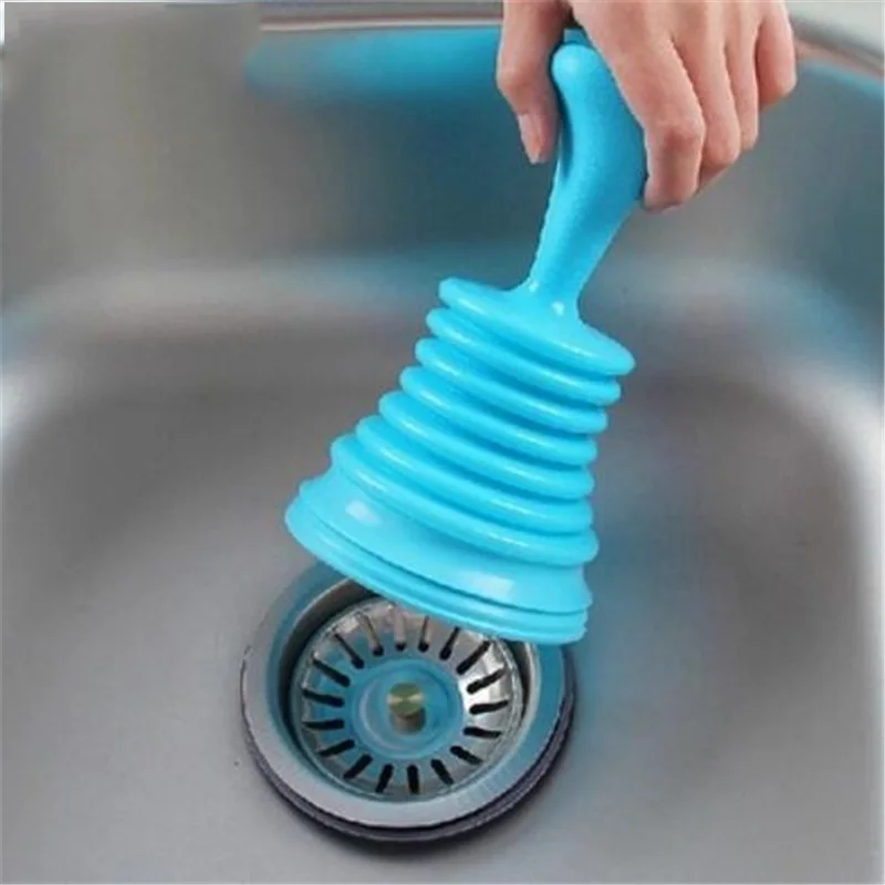 1PC Family Sink Drain Pipeline Dredger Cup Piston Cleaners Suction Toilet Brush Cups Plunger