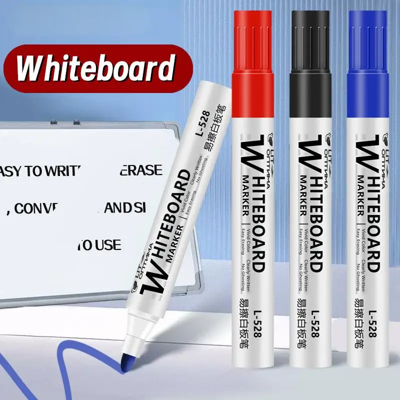 Hot-selling whiteboard markers erasable children's multi-color large capacity logistics special big head markers Pen