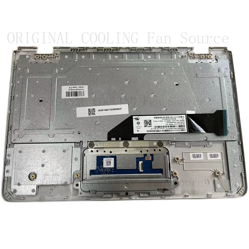 R+  FOR HP X2 210 G2 TPN-Q180 C Case Shell Silver with US Keyboard 860891-001