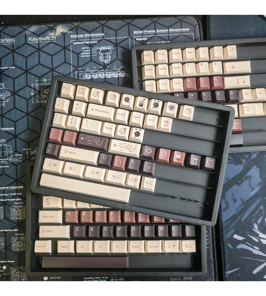 Keycap Trend Keycap Thickened HIFI Original Height Five-sided Sublimation Keycap