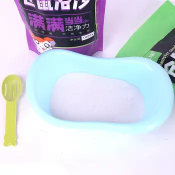 1公斤倉鼠洗澡沙,無塵,可用作倉鼠、龍貓、沙鼠、小鼠、八齒鼠等小型寵物的洗澡或如廁墊,白色沙子 12 最佳銷售 倉鼠沙 - №6