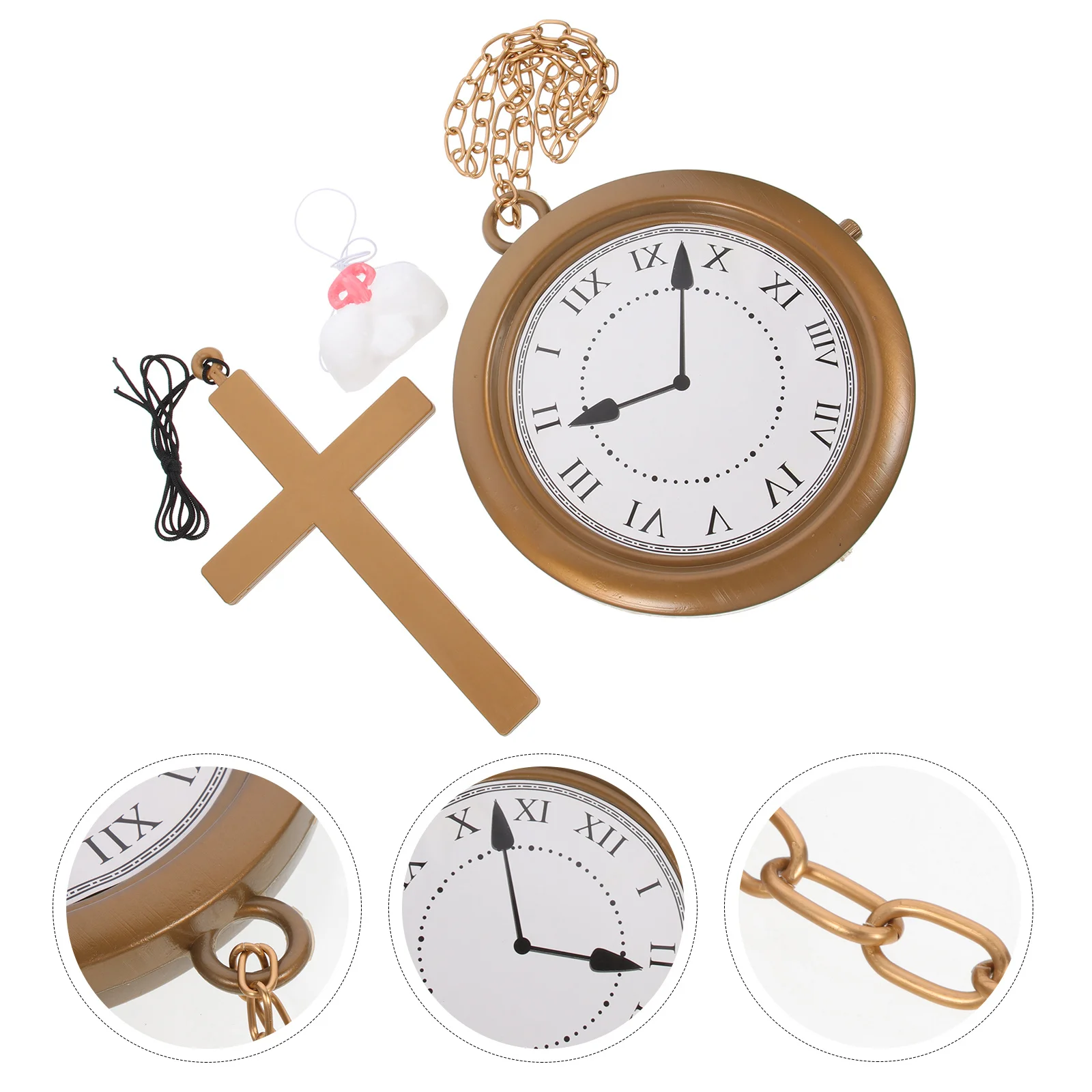 

1 комплект, костюм с кроличьим носом, ожерелье, вечерние реквизит для косплея, набор хиппи, праздничные принадлежности, украшение для Хэллоуина, реквизит для косплея