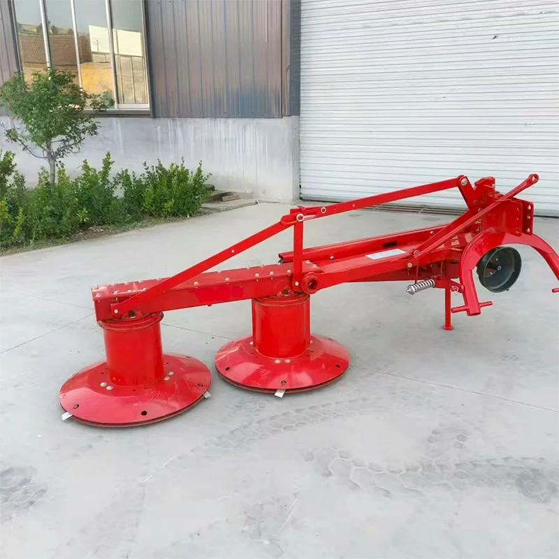 أفضل بيع جزازة العشب تسليم سريع جرار القش الزراعي المستخدمة متعددة القرص جزازة العشب 8 شفرات جزازة طبل القش