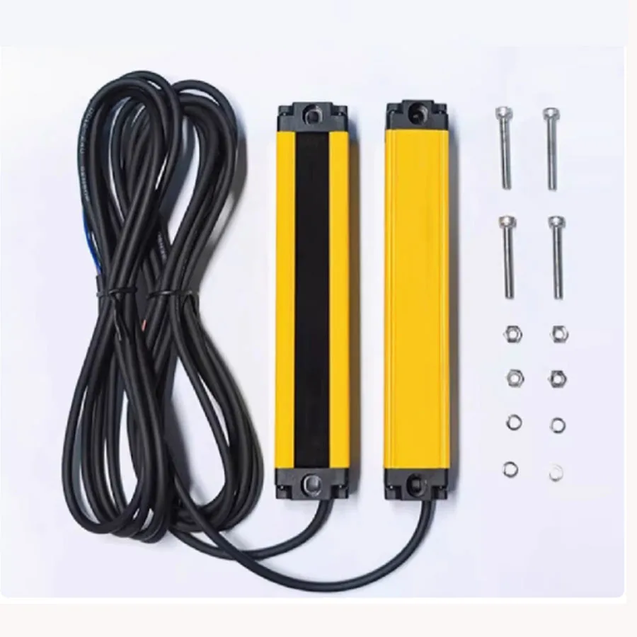 

Safety grating sensor, punch hand protector, infrared radiation sensor, safety light curtain sensor
