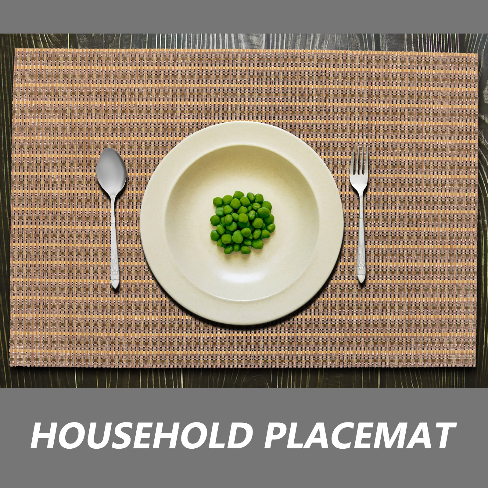 

Woven Placemat Large Jute Heat Insulation Tea Set Mat Home Kitchen Rustic Place Mats Rustic Place Mats Table Protection