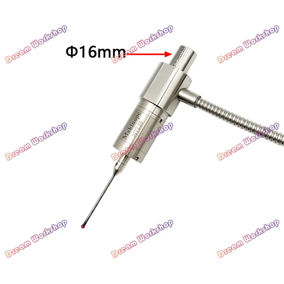 The CNC wired probe MT25 contact sensor can replace the Marposs/Hexagon/Renishaw LP2 probe with a repeatability of 0.001mm