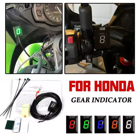 Motorcycle Gear Indicator For Honda CB400SF CB500F CB500X CB500 X F CB 500 X F CB600F CB650F CBR1000RR CBR 1000 RR Gear Display