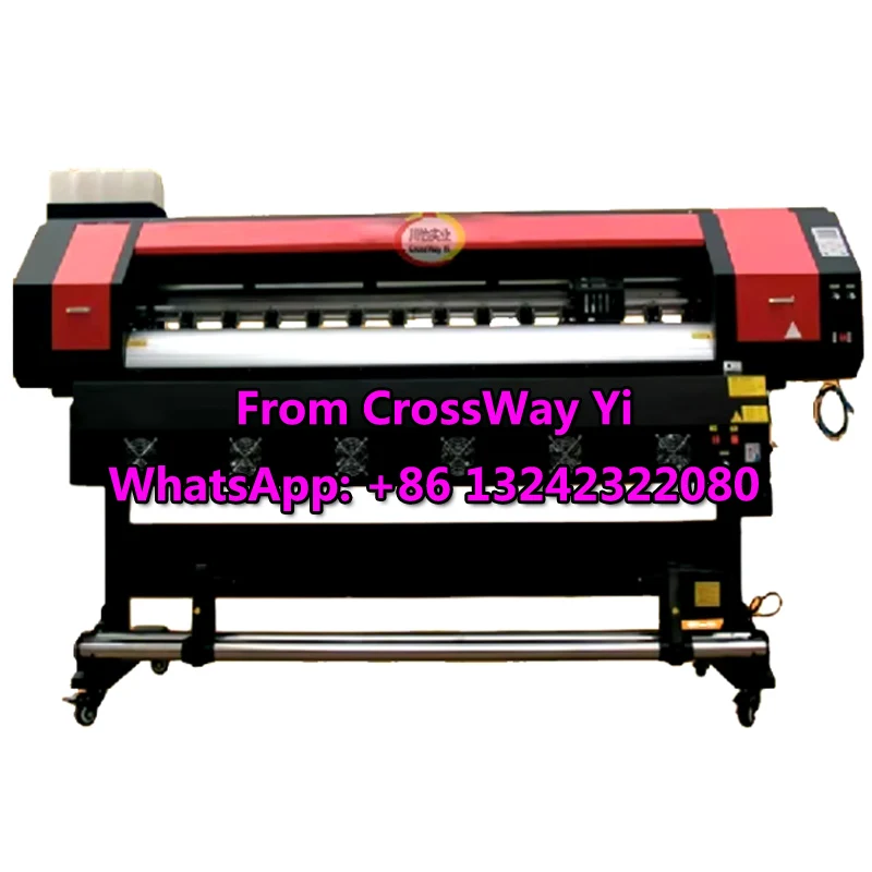 Good Price 1.8m 1800mm 64 Inch 6 Feet Flex Banner Printer Vinyl Stickers Outdoor Printing Machine