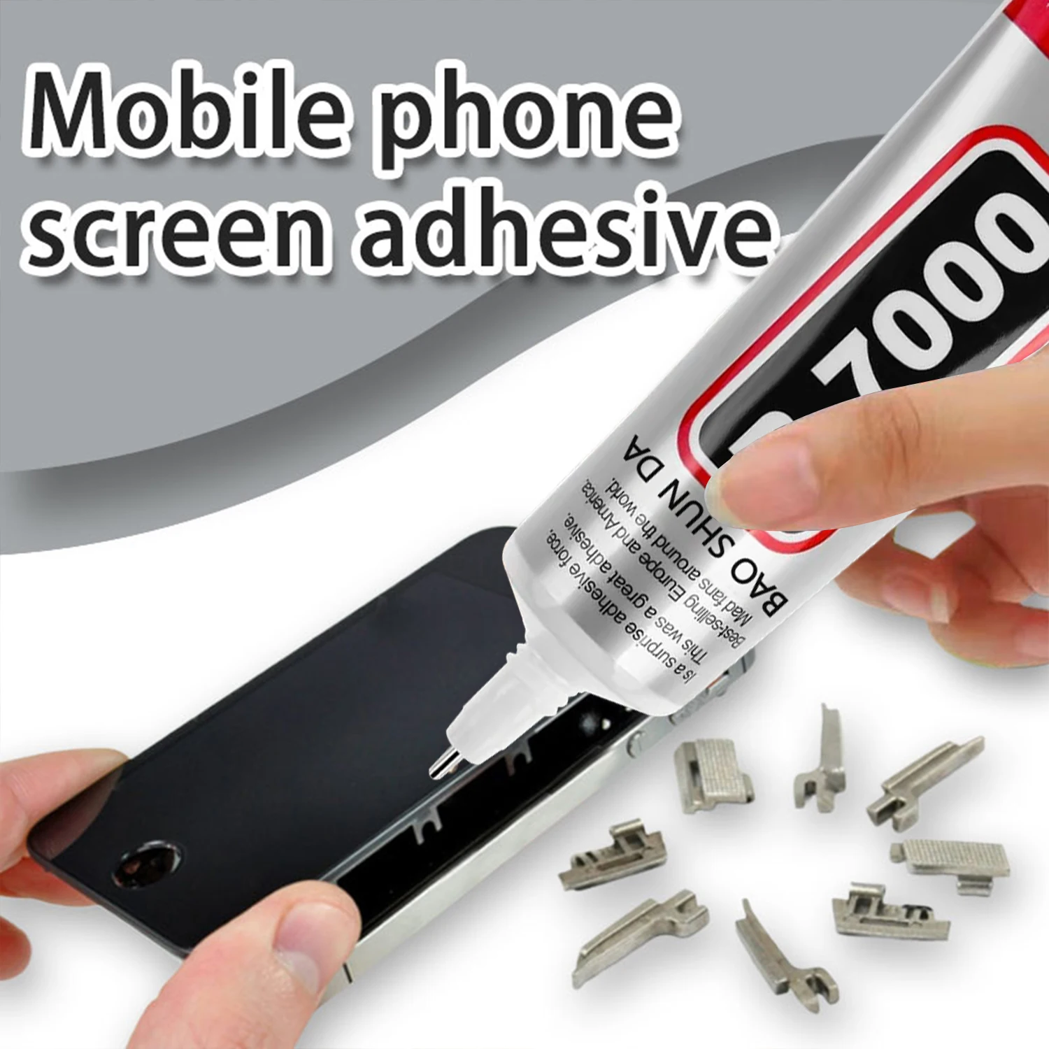 Gule for cell phone 15-110ml cell phone display Glue Quick Repair Glue Transparent Glue for cell phone display Does not contain non-toxic BPA Special Price for free shipping display