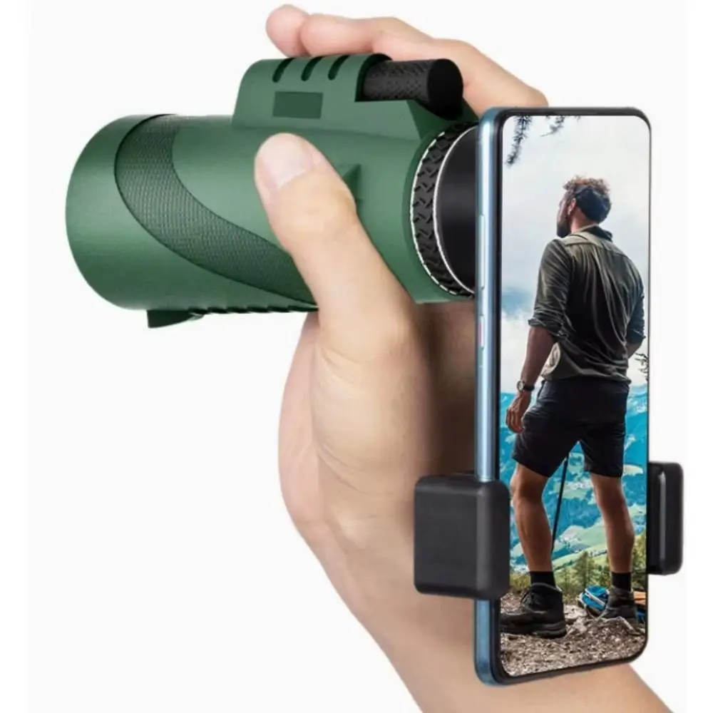 High Power Monocular Telescope Large Aperture Low Light Vision High Power Monocular Lightweight Ergonomically Shaped