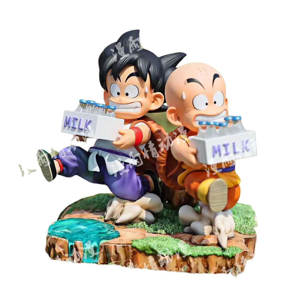 15cm Dragon Ball Z Figures Kuririn Goku Anime Figure Dbz Action Figures Pvc Statue Figurine Kuririn Goku Model Doll Toys Kids