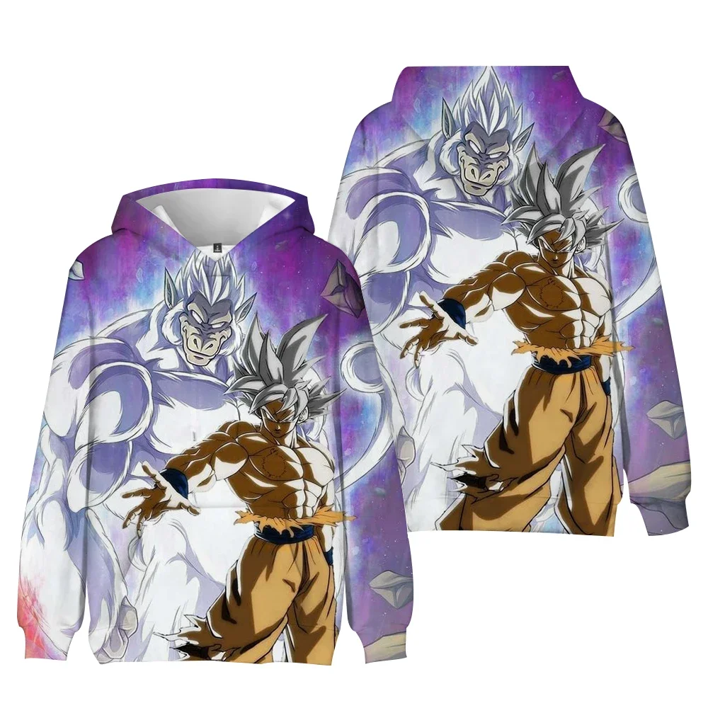 

2024 New Dragon Ball Z Son Goku 3D Printed Spring Aututumn Casual Sweatshirts Fashion Pullover Hoodies Streetwear Tops