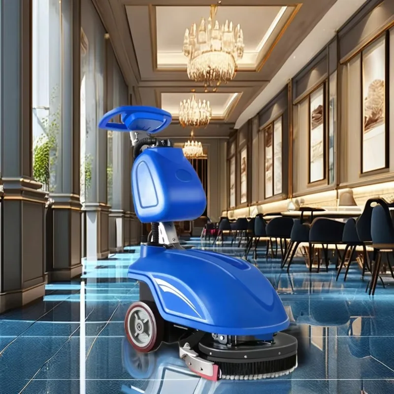 3-in-1 Multi-Function Push Type Scrubber Suction Mop and Folding Scrubber Automatic Wireless Floor Washing Machine