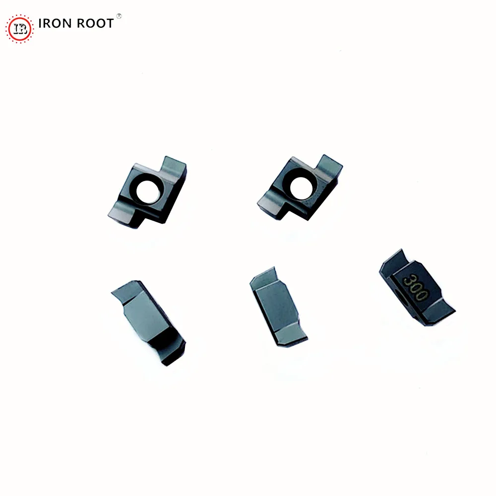 

IRON ROOT 10P 8GR160 TGA~300 CNC Metal Cutting Tool P.M.K Shallow Groove Carbide Insert For SNGR Tool Holder