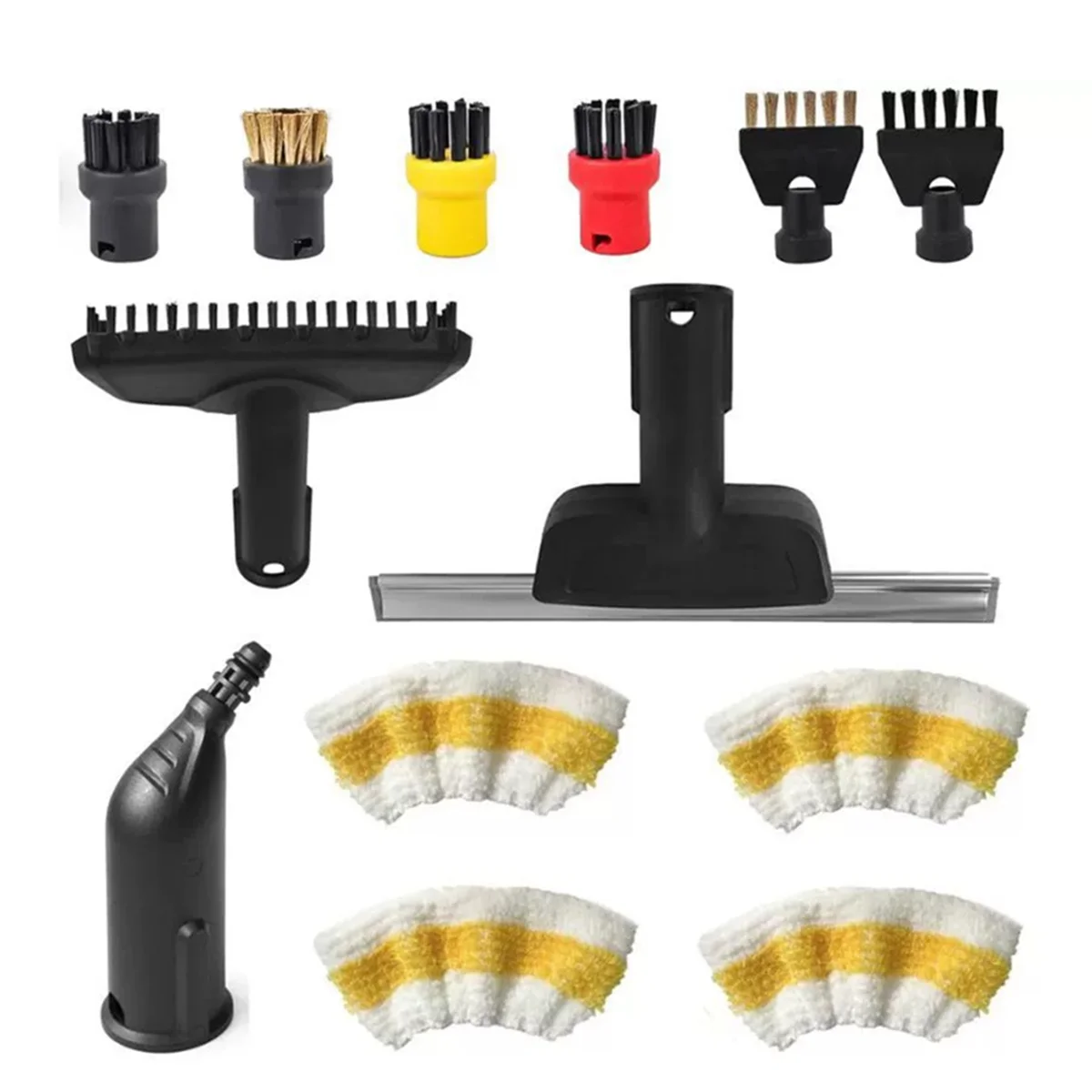 Y31A Suitable for Steam Cleaners SC1, SC2, SC3, SC4, SC5 Accessories Includes Nozzle, Brush and Cloth