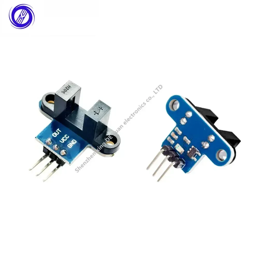 MXW 10PCS/LOT IR Infrared Slotted Optical Speed Measuring Sensor Detection Optocoupler Module For Motor Test