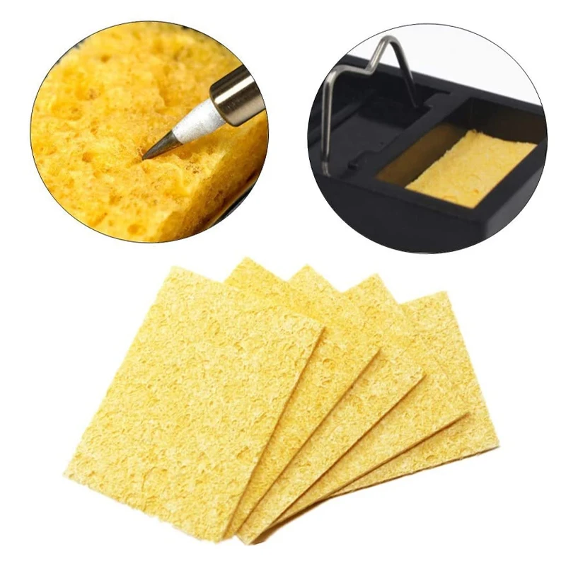 3.5CM*5CM High Quality Soldering Iron Cleaning Sponge High Temperature Resistant Sponge for Welding Tips Cleaining Tools