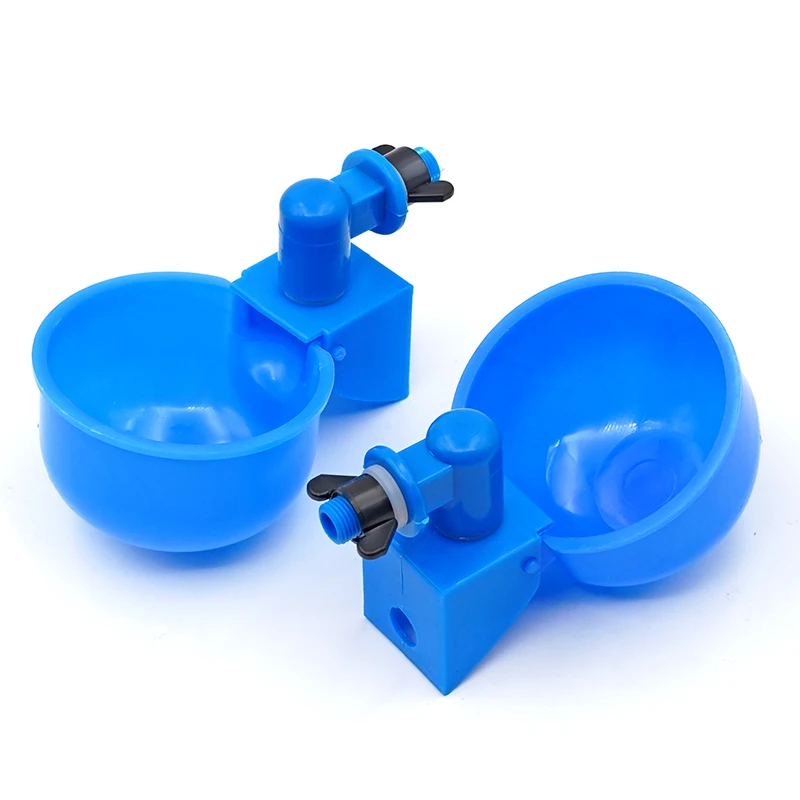 5/10/20 Pcs Automatic Chicken Drinker Bowl Poultry Bird Water Cups Duck Drinking Machine Hanging Drinking Bowls Water Dispenser